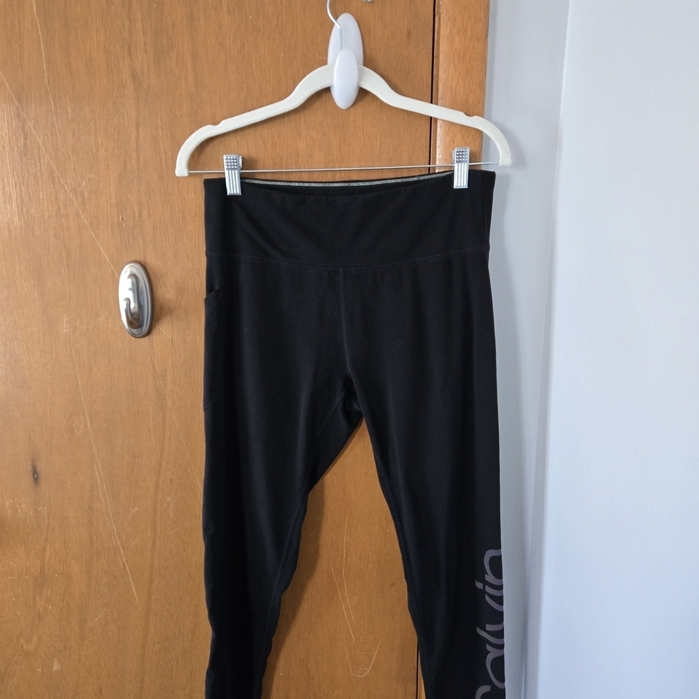 Calvin Kline, Black Ladies Leggings